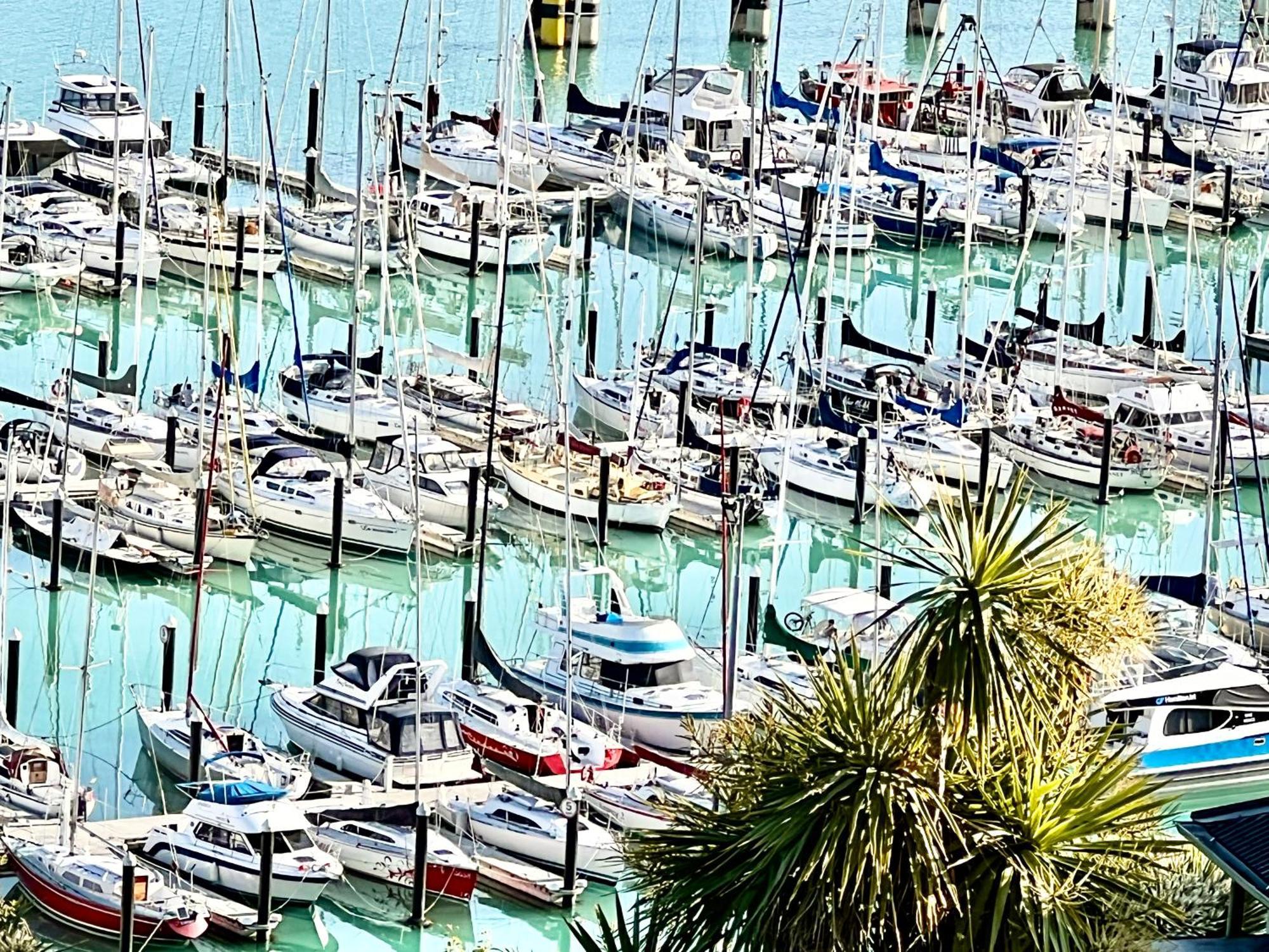 Sea Views In Luxury At Lyttelton Boatique House - 14 Km From Christchurch Exteriör bild