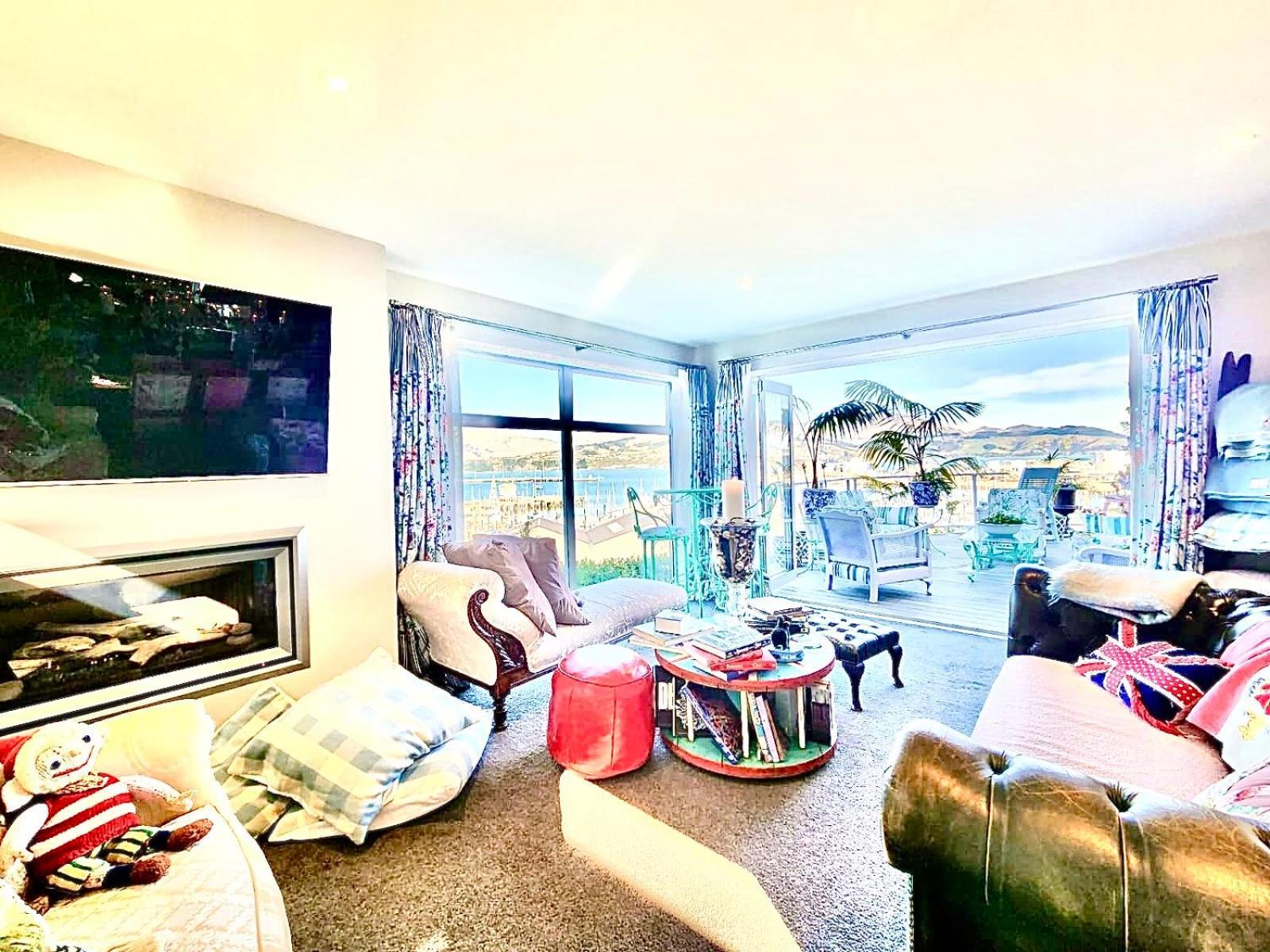 Sea Views In Luxury At Lyttelton Boatique House - 14 Km From Christchurch Exteriör bild